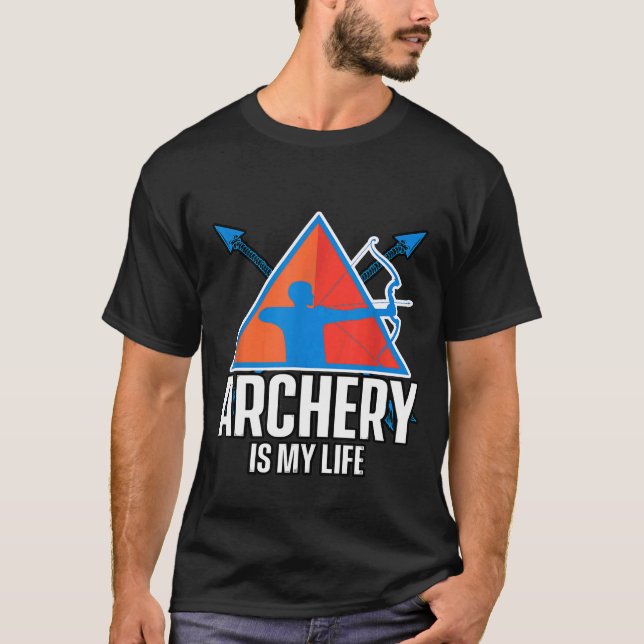 Camiseta El tiro con arco es mi tiro al arco (Anverso)