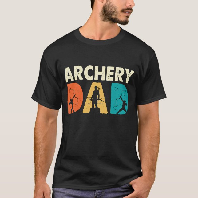 Camiseta El tiro con arco es un regalo de papá deportivo (Anverso)
