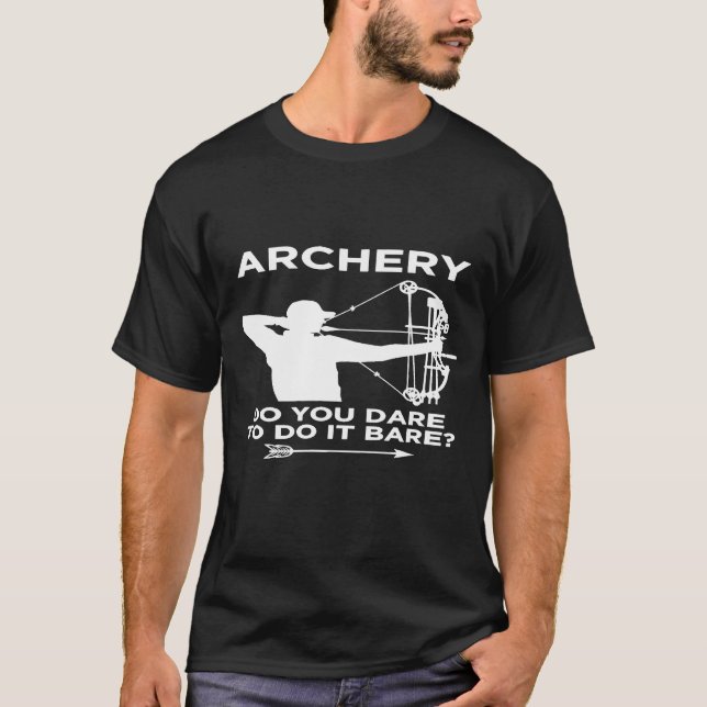 Camiseta El tiro con arco te atreves (Anverso)