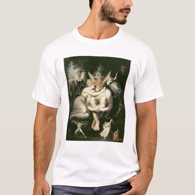 Camiseta El Titania se despierta, rodeado por el asistente (Anverso)