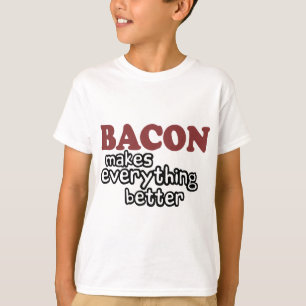 Camiseta el tocino hace todo mejor