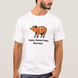 Camiseta ¡El tocino hace todo mejor!