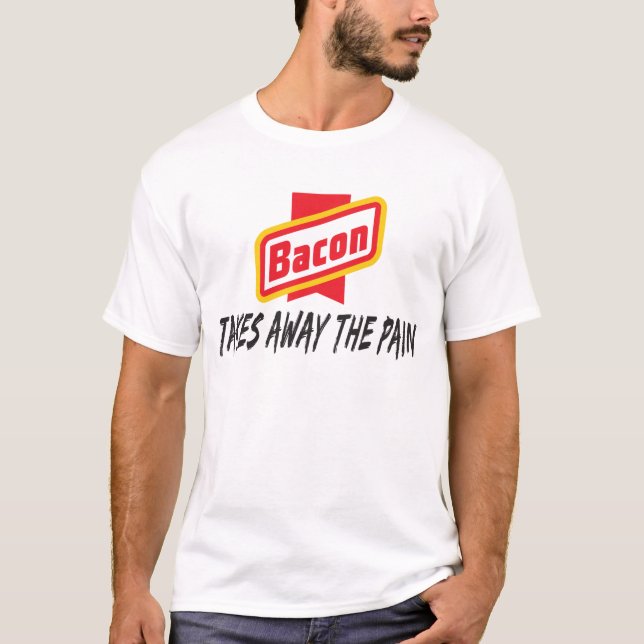 Camiseta El tocino se lleva el dolor (Anverso)