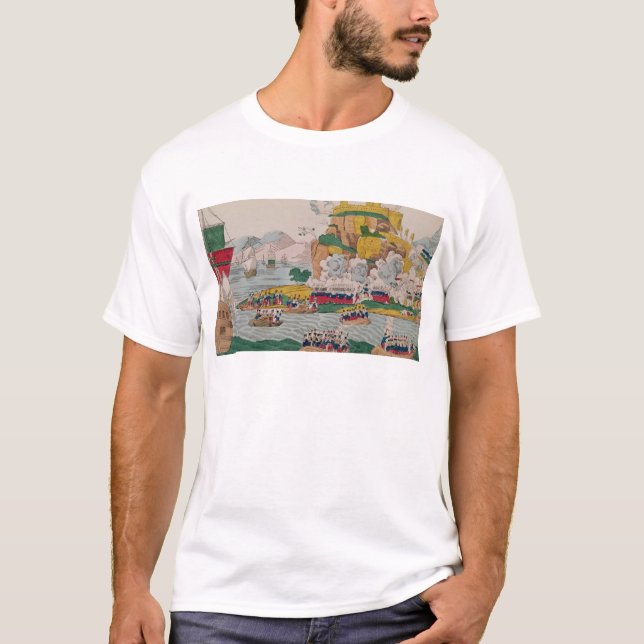 Camiseta El tomar de Argel del francés (Anverso)