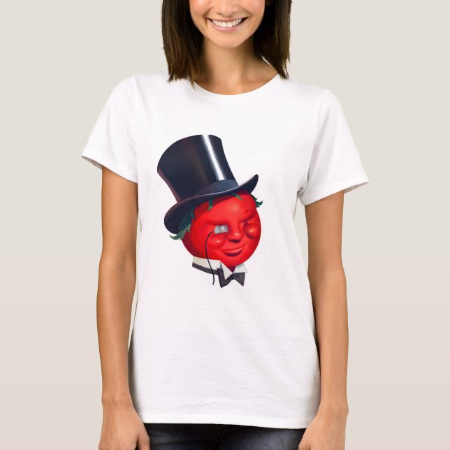 Camiseta el tomate elegante (Anverso)