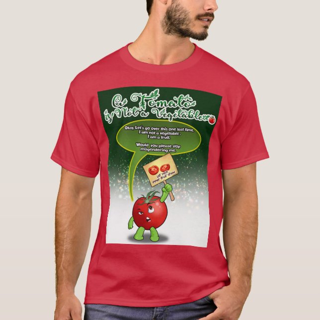 Camiseta El tomate errado (versión 1) (Anverso)