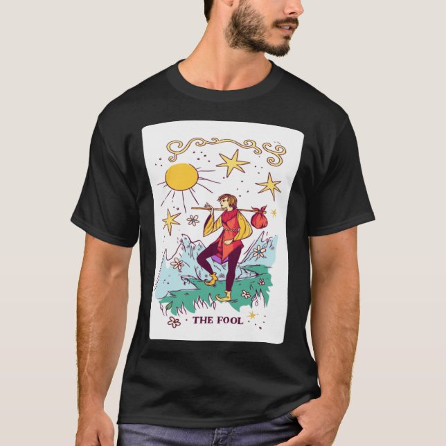 Camiseta El tonto tarot (Anverso)