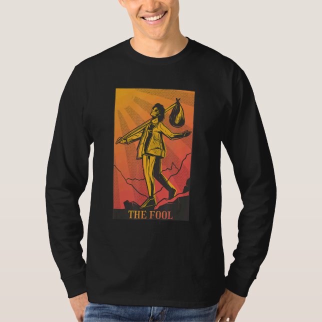 Camiseta El tonto vagabundo tarot (Anverso)