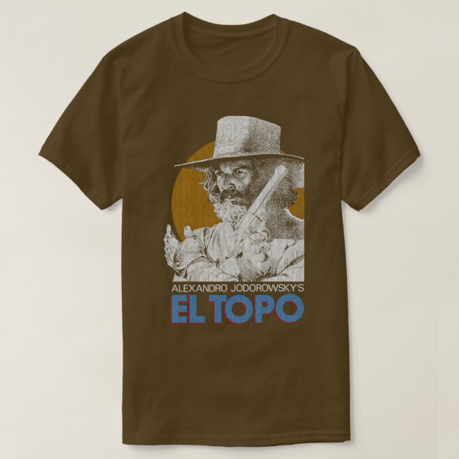 Camiseta El topo2 (Diseño del anverso)