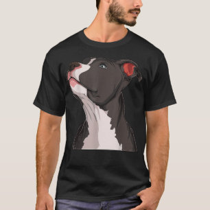 Camiseta El toro americano Pitbull Terrier Dog Head Can