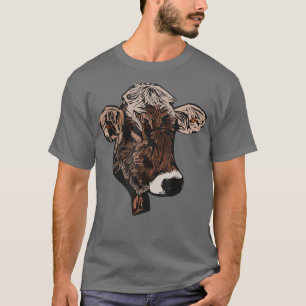 Camiseta El toro de la vaca afronta la figura de la carne b