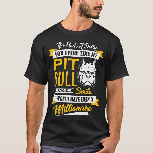 Camiseta El Toro De Pit Me Hizo Sonreír Perro (Anverso)