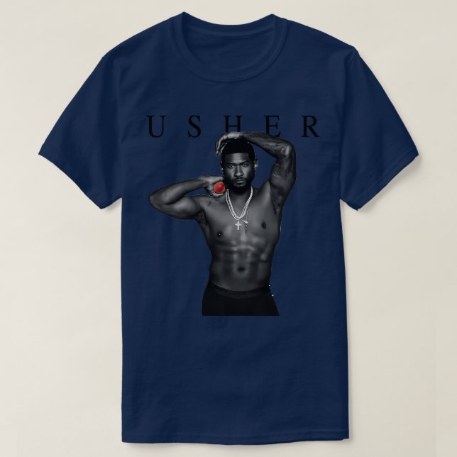 Camiseta El Tote de la gira actual de Usher (Diseño del anverso)