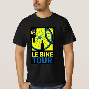 Camiseta El Tour en Bicicleta Arte