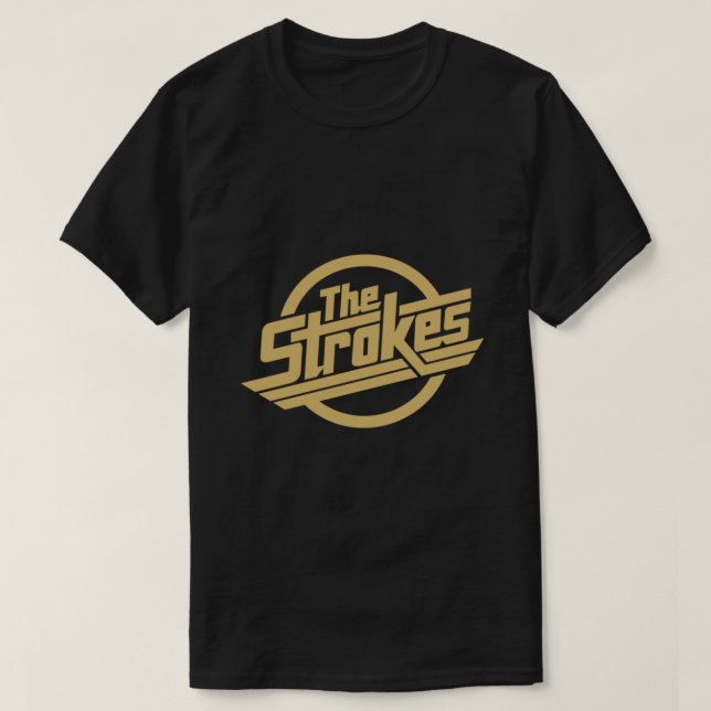 Camiseta El tour musical de la banda Strokes (Diseño del anverso)