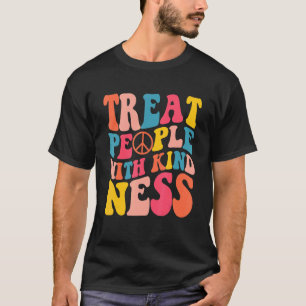 Camiseta El TPWK Hippie Retro Trata A Las Personas Con Amab