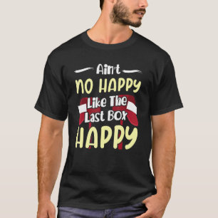 Camiseta El Trabajador Postal Mailman No Está Feliz Como El