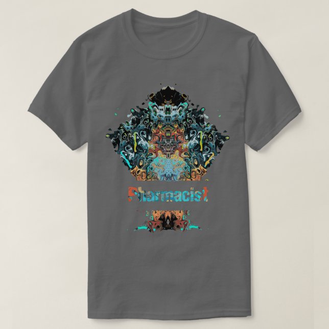 Camiseta El trabajo de los farmacéuticos es un regalo impre (Diseño del anverso)