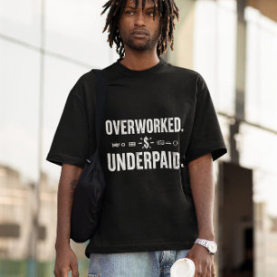 Camiseta El trabajo divertidísimo y mal pagado en exceso