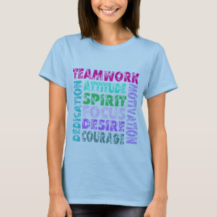 Camiseta El trabajo en equipo de VolleyChick