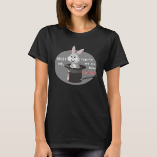 Camiseta El trabajo en equipo hace magia y obtiene resultad