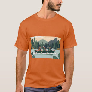 Camiseta El Trabajo en Equipo Hace que el Sueño se
