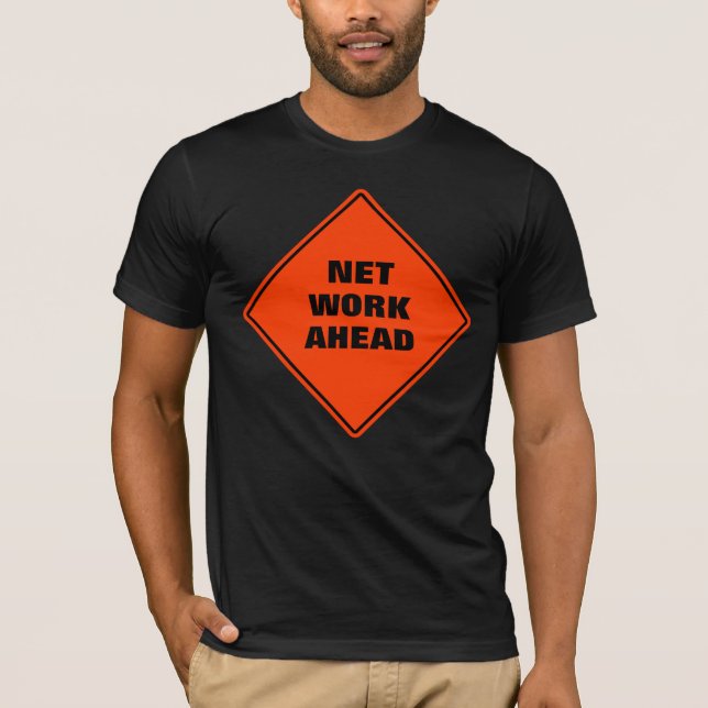 Camiseta El trabajo en la red por delante del gracioso nara (Anverso)