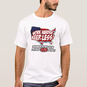 Camiseta ¡el trabajo… guarda difícilmente menos!