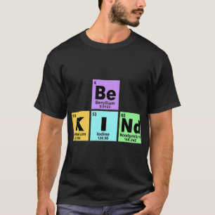 Camiseta El trabajo químico debe ser amable elemento de tab