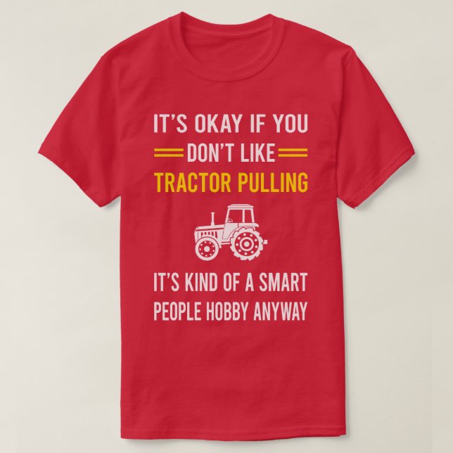 Camiseta El Tractor de Hobby Smart People (Diseño del anverso)
