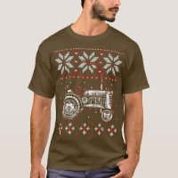 El Tractor Lover Ugly Navidades Sweater, el agricu