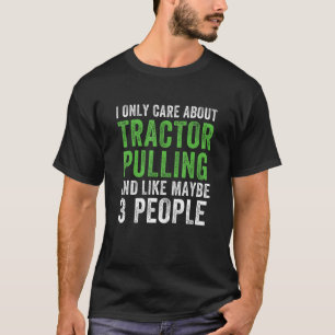 Camiseta El Tractor que bombea sólo me importa el baqueteo