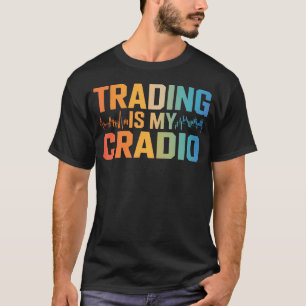 Camiseta El Trading Es Mi Cardio Velas Amantes Del Mercado