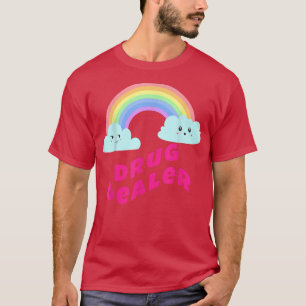 Camiseta El traficante de drogas retro sarcástico y diverti
