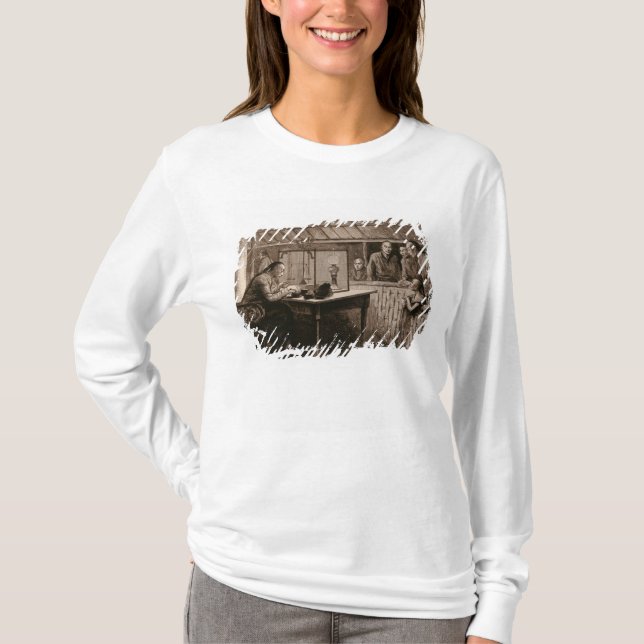 Camiseta El tráfico del opio (Anverso)