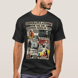Camiseta El "Tragic Scholar" Graduación de Dark Academia