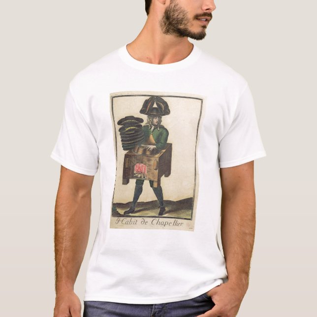 Camiseta El traje del sombrerero (Anverso)