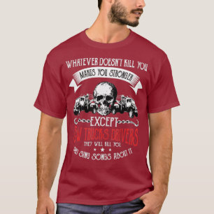 Camiseta El Trampolín De Camiones De Vapor Te Hace Más Fu