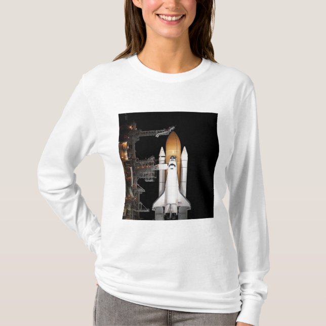 Camiseta El transbordador espacial Atlantis está listo (Anverso)
