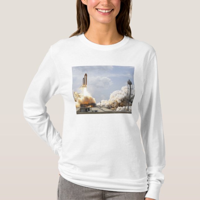Camiseta El transbordador espacial Atlantis se retira 21 (Anverso)
