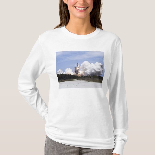 Camiseta El transbordador espacial Atlantis se retira 27 (Anverso)