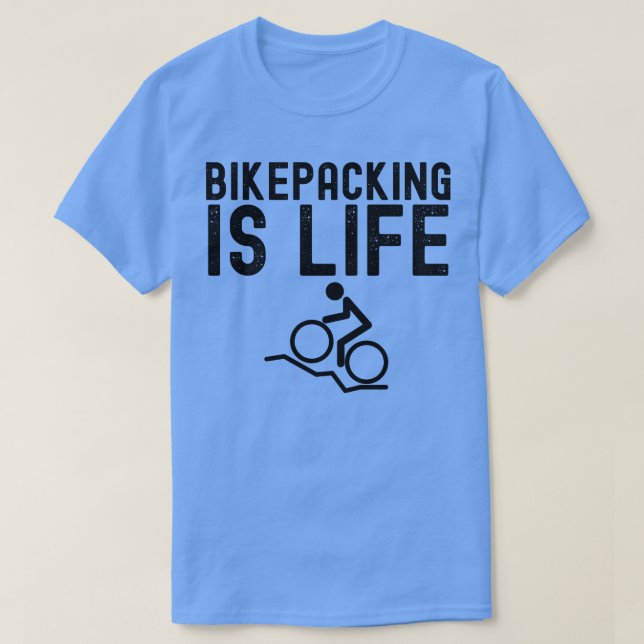 Camiseta El transporte en bicicleta es un regalo para el ca (Diseño del anverso)