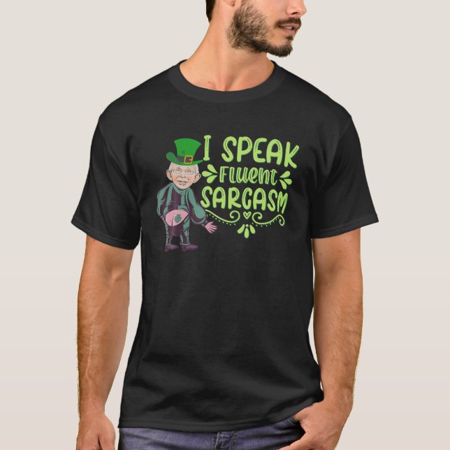 Camiseta El travieso Dr. Fauci Leprechaun St. Patrick's Day (Anverso)