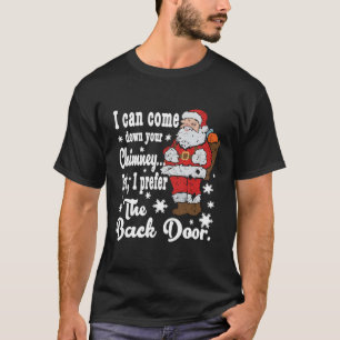 Camiseta El travieso Santa I puede bajar su chimenea