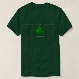 Camiseta El trébol de cuatro hojas de Irlanda St Patrick's 