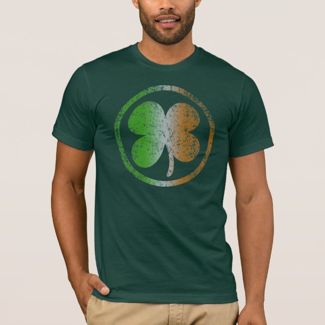 Camiseta El trébol irlandés se descolora (Anverso)