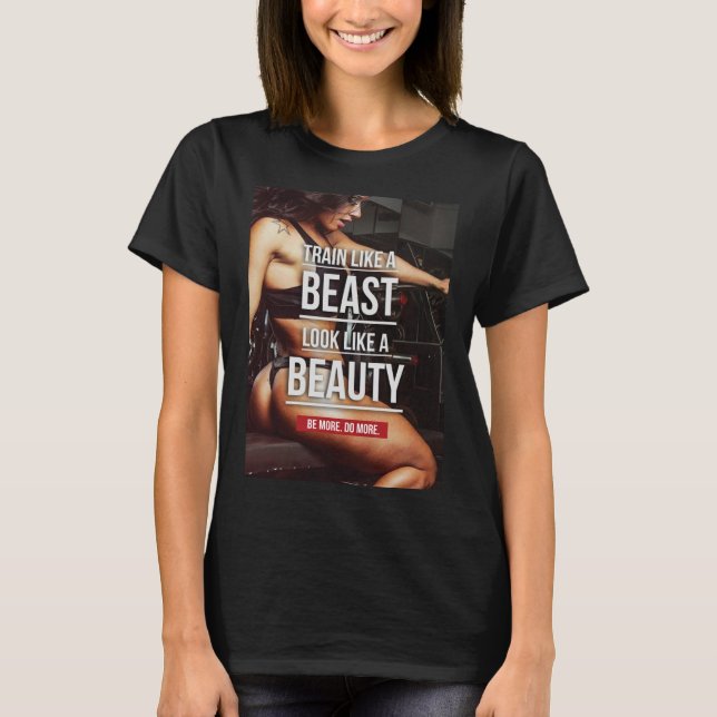 Camiseta El Tren Como Una Bestia, Parece Una Belleza - Entr (Anverso)