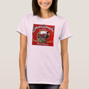 Camiseta El tren de la caña de azúcar con las locomotoras