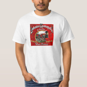 Camiseta El tren de la caña de azúcar con las locomotoras
