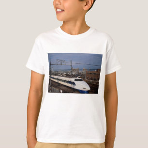 Camiseta El tren de Shinkansen o de bala, Kyoto, Japón